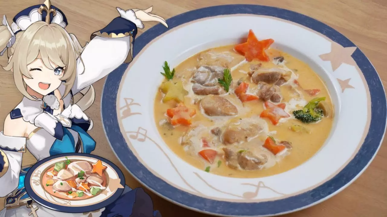 Thumbnail for Genshin Impact: Idol Barbara's Specialty, "Spicy Stew" / 原神料理 バーバラのオリジナル料理「スパイシーポトフ」再現