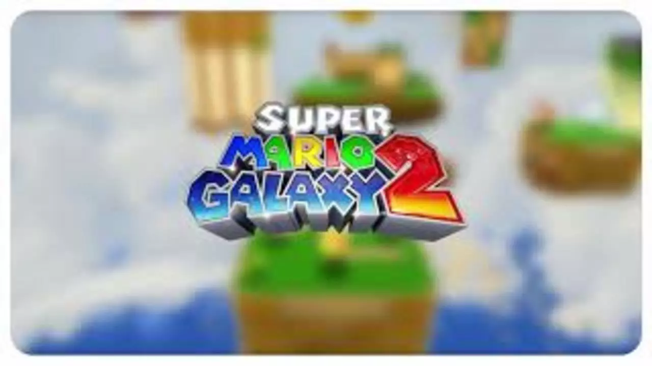 Super Mario Galaxy 2 - Cloudy Court Galaxy