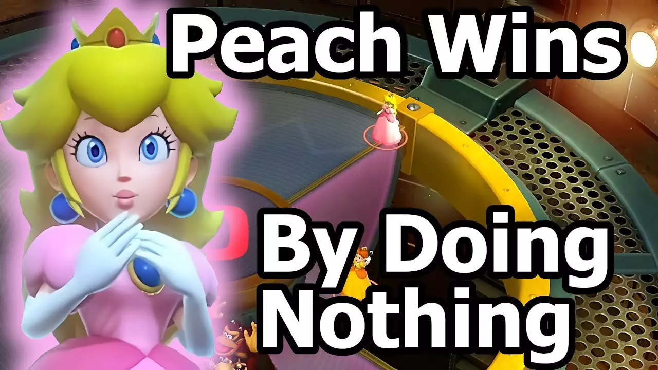 Thumbnail for Super Mario Party - Peach Wins by Doing Absolutely Nothing