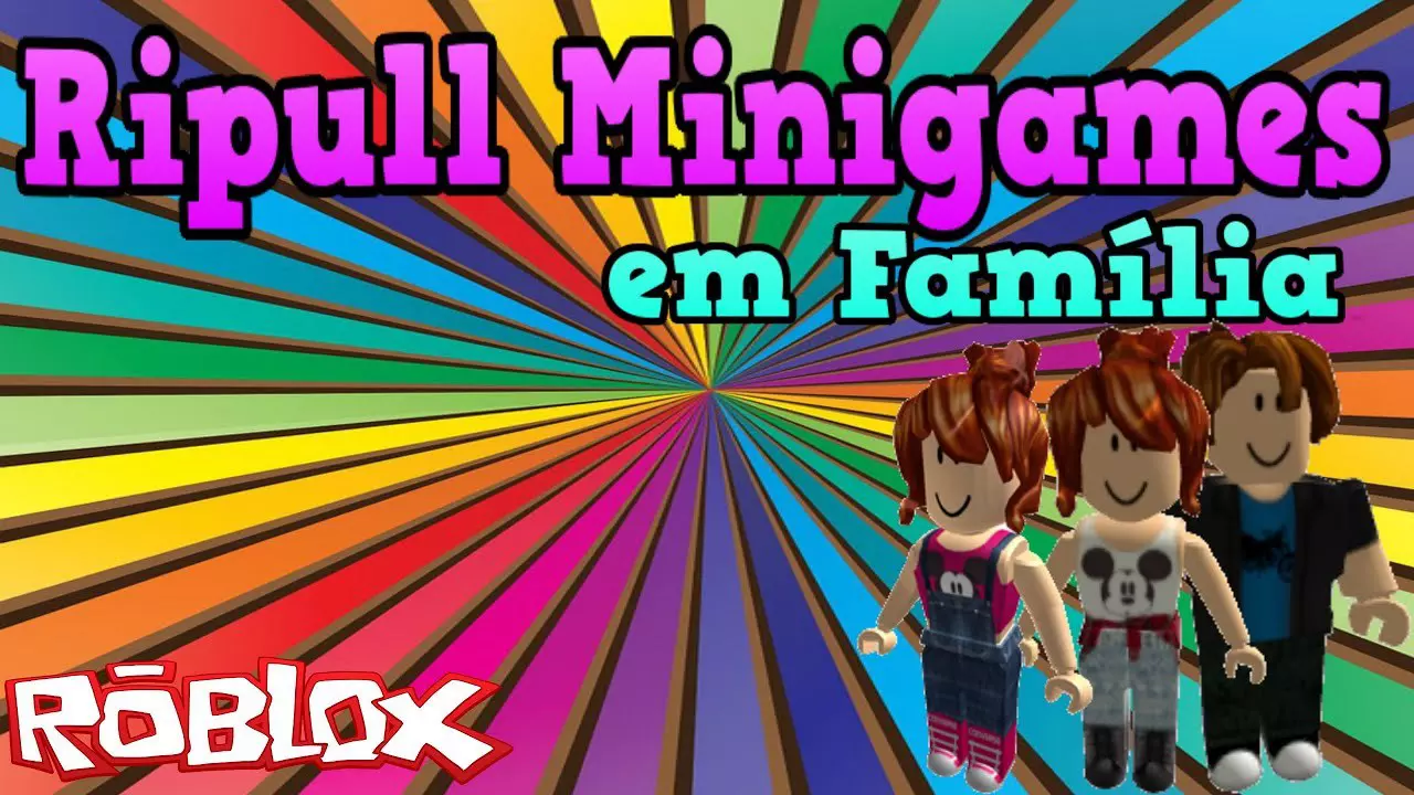 Thumbnail for Roblox - RIPULL MINIGAMES (EM FAMÍLIA)