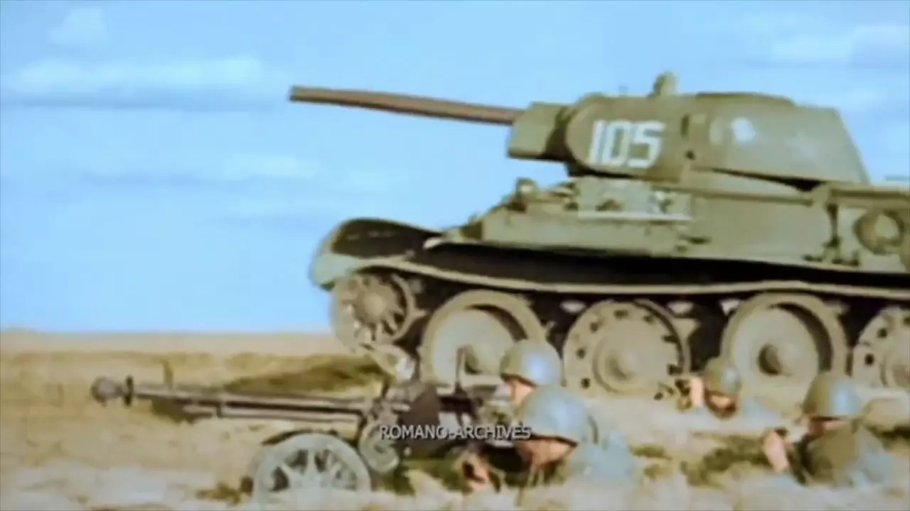 Thumbnail for Soviet Red Army WW2 - march of soviet tankists