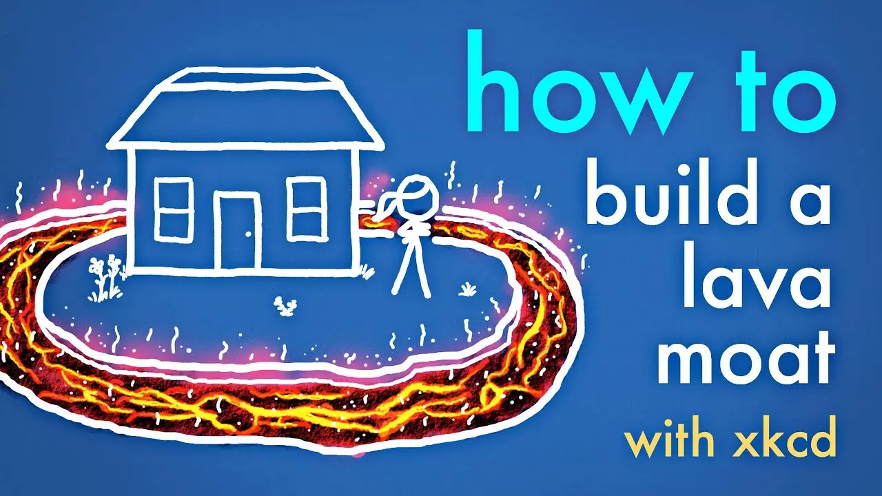 Thumbnail for How to Build a Lava Moat (with xkcd)
