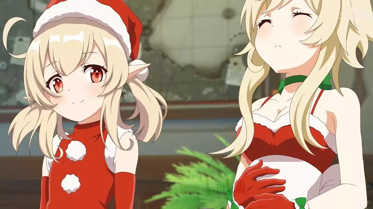 Thumbnail for Genshin Girls Christmas Game...(Animation)