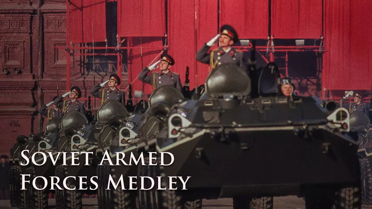 Thumbnail for [Eng CC] Soviet Armed Forces Medley / Попурри на темы армейских песен [USSR Military Song]