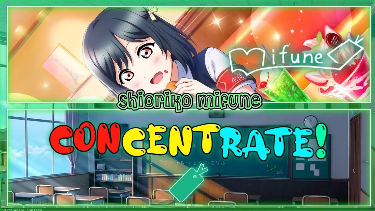 Thumbnail for Concentrate! (コンセントレイト!) - Shioriko Mifune [FULL ENG/ROM LYRICS] | Love Live!