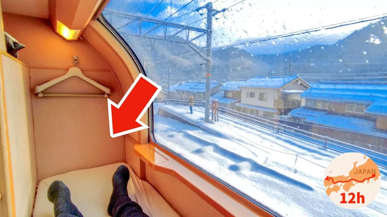 Thumbnail for Cheapest Private Room on Japan's Overnight Sleeper Train 😴 12 Hour Trip from Tokyo 寝台特急サンライズ出雲 vlog
