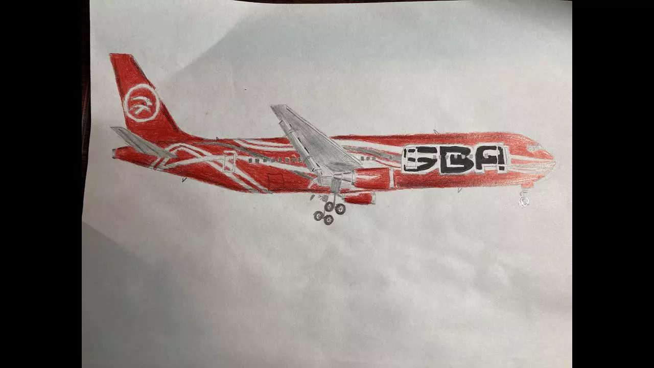 Thumbnail for SBA 767 | Timelapse Drawing (Collab with Jeff Aviation)
